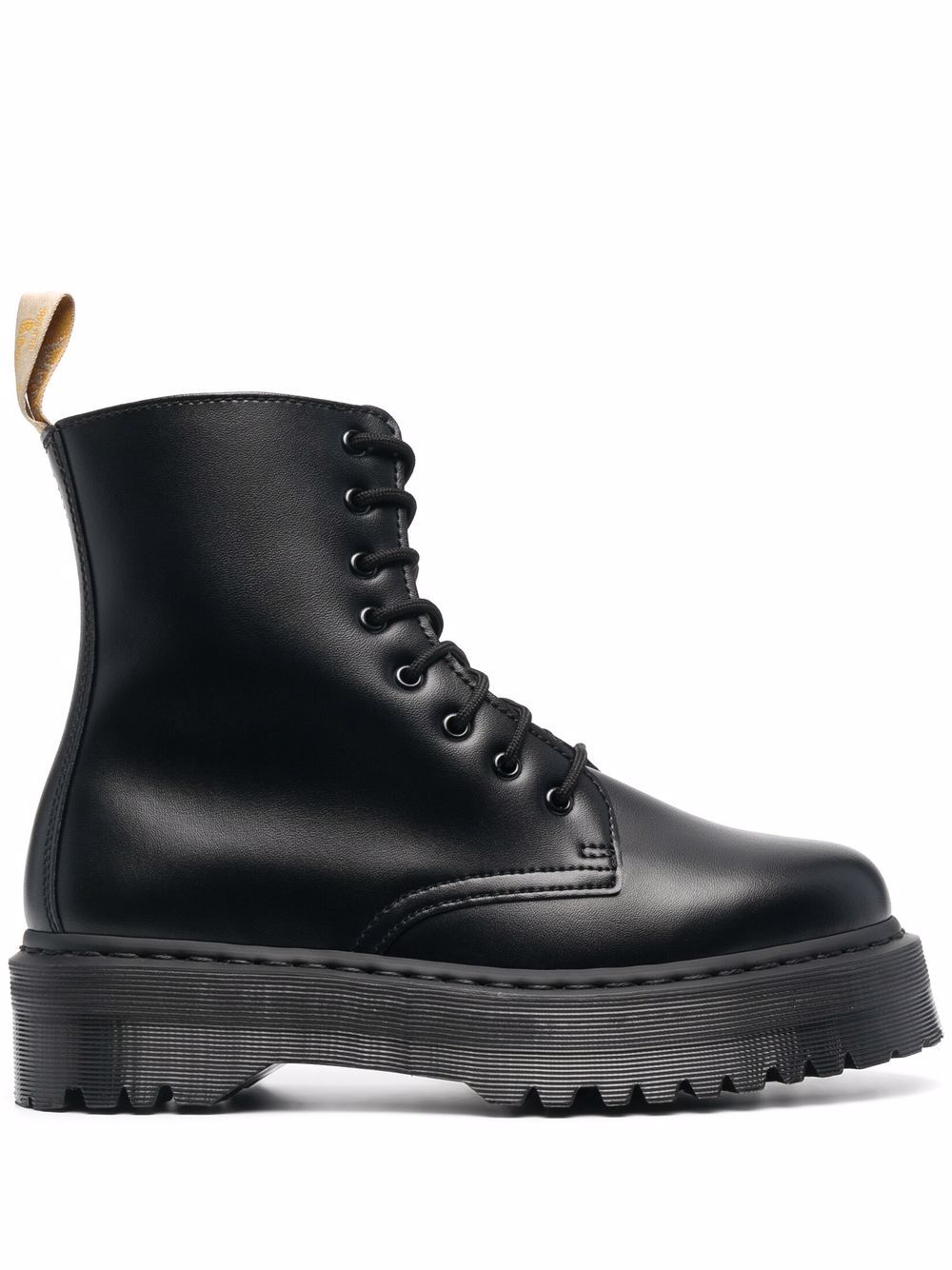 Jadon vegan-leather platform boots - Black