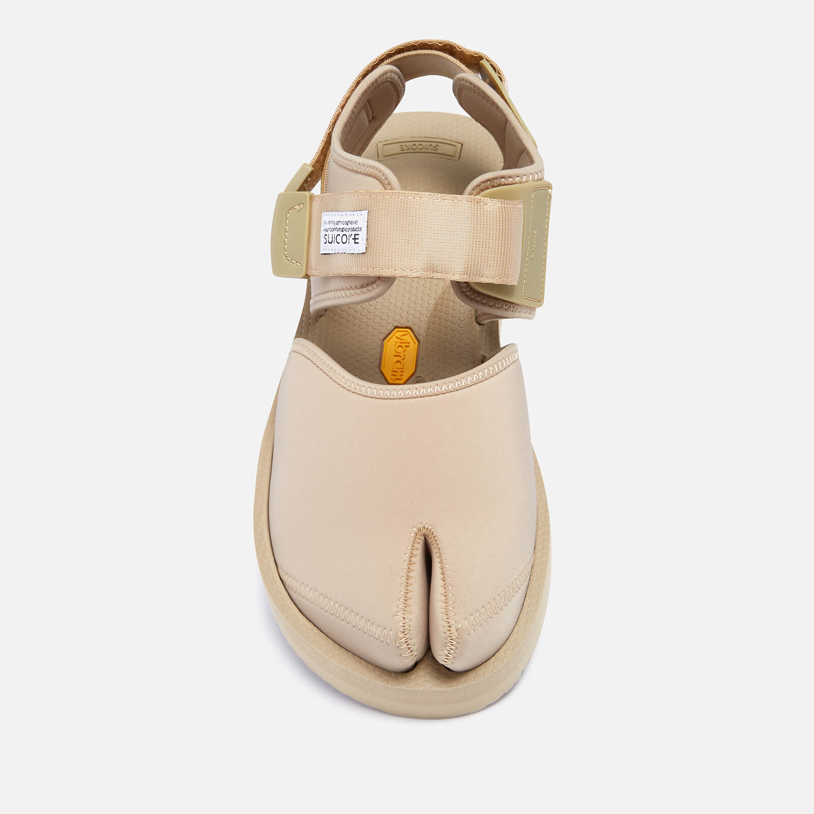 Suicoke Bita-V Closed Toe Sandals - Beige - UK 11
