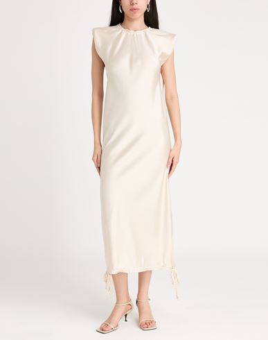Woman Maxi dress Ivory Size 2 Polyester