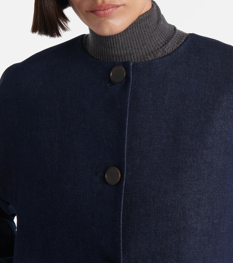 Dev cropped denim jacket