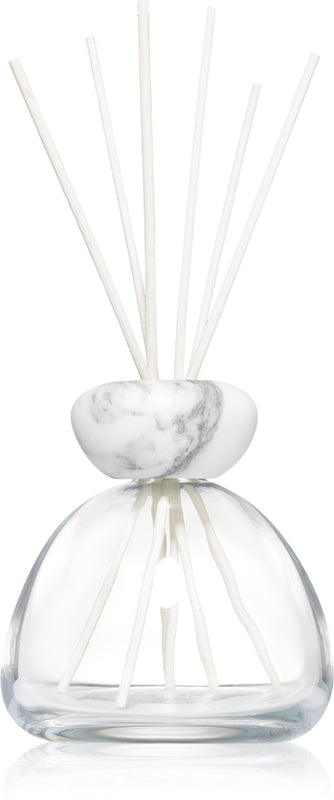 Millefiori Air Design Marble Glass Clear diffusore di aromi senza ricarica Black Cap White Cap