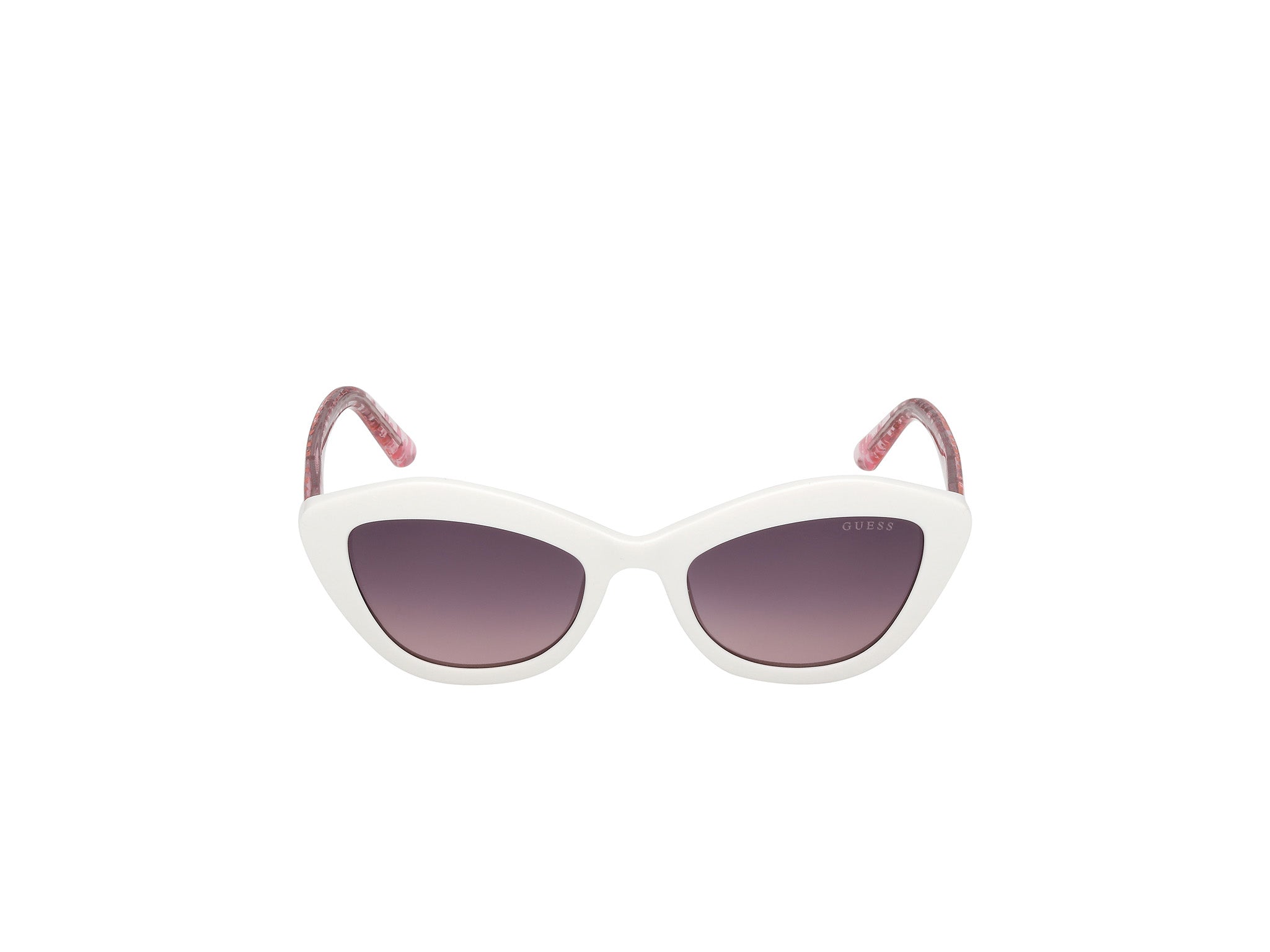 Guess Unisex Guess GU00229 21B Gafas de sol Inyectado Marfil Fumar Geométrico Norma