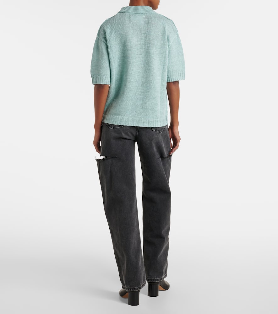 Maison Margiela Hemp polo sweater