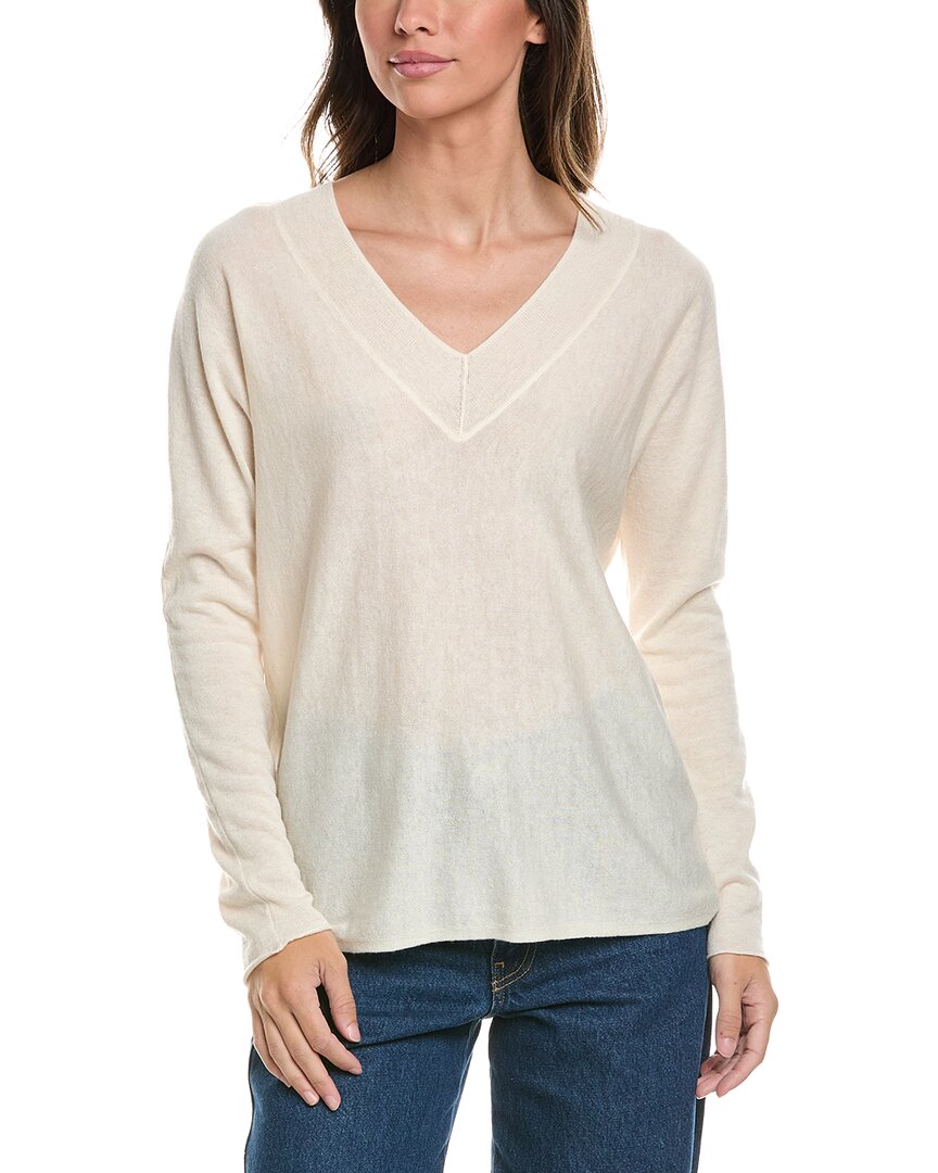 Double V-Neck Pullover