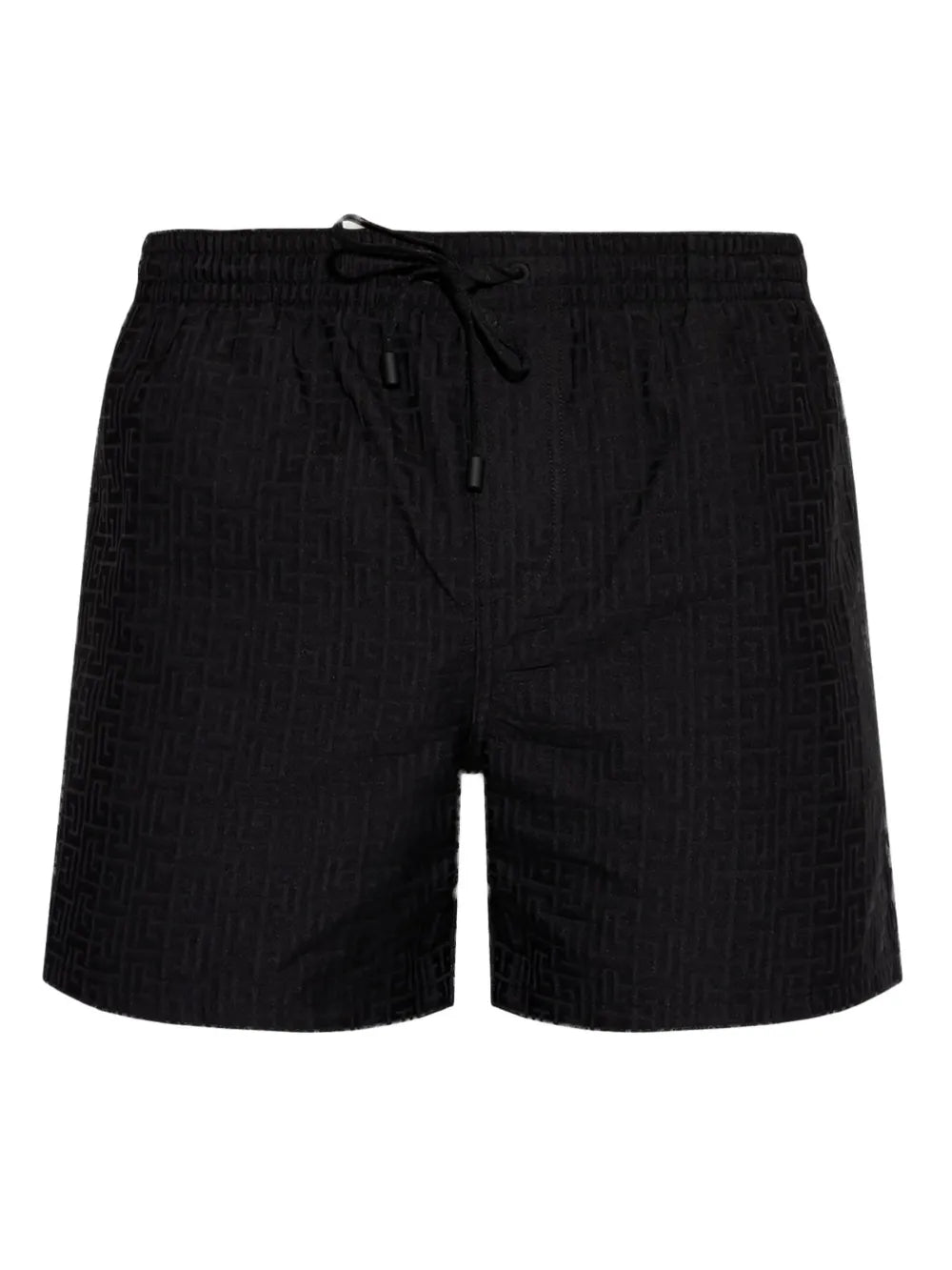 Labyrinth Swim Shorts — Black