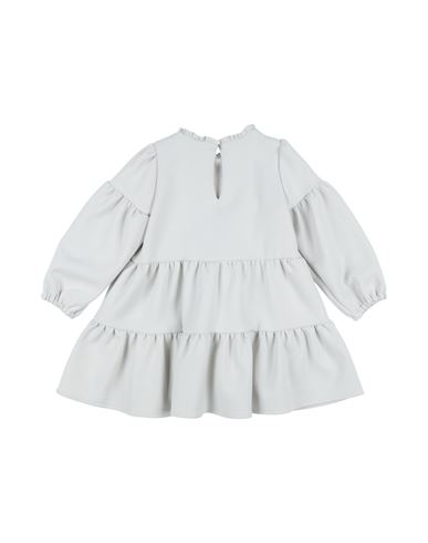 Douuod Kid Girl Kids' dress Light grey Size 12 Polyester, Viscose, Elastane