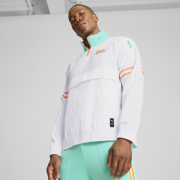 PUMA x SCOOBY-DOO Men's Basketball Jacket in White