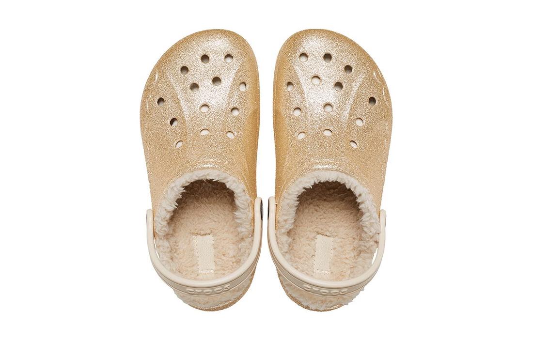(GS) Baya Lined Glitter Clogs 'Gold'