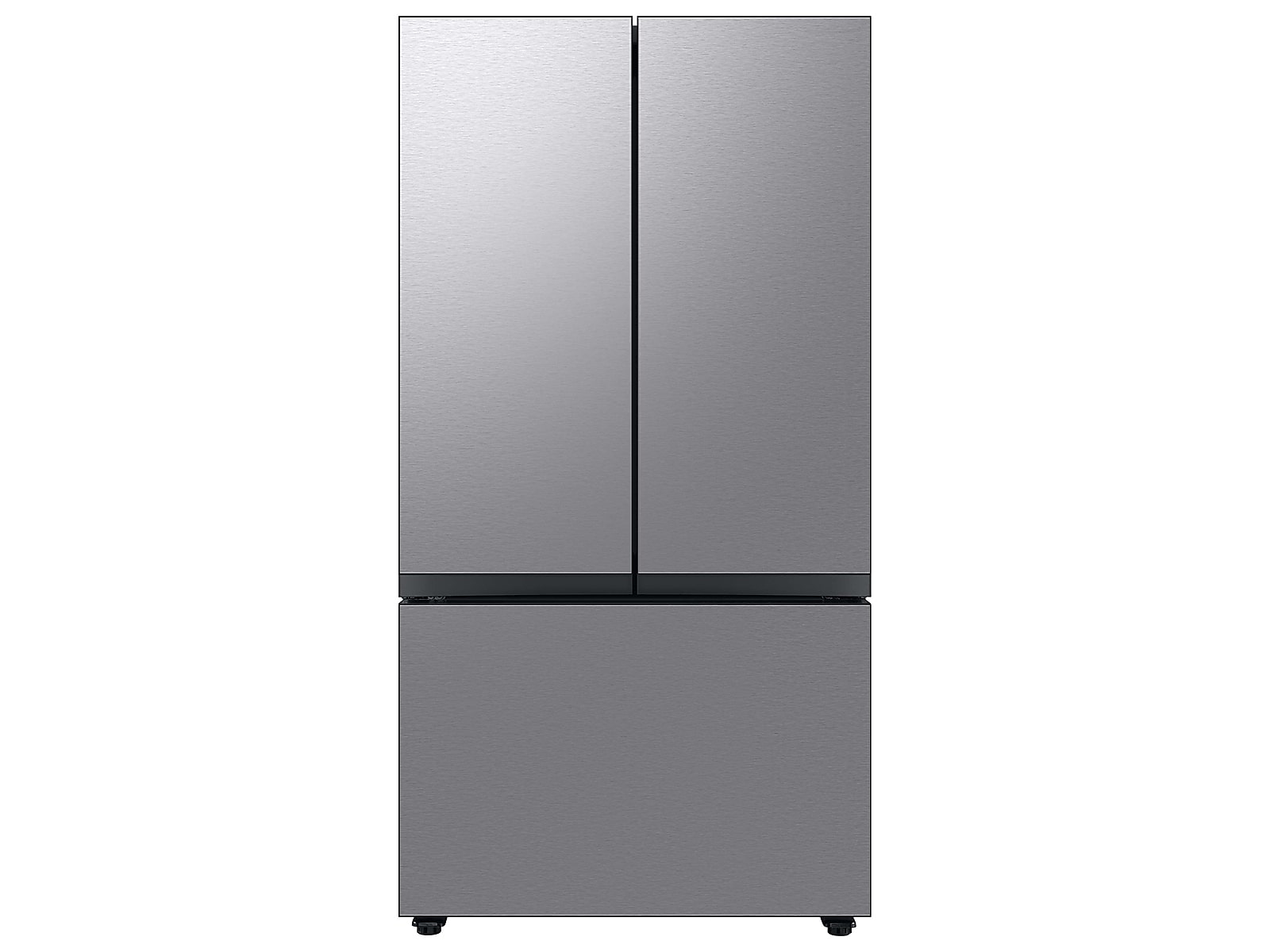 Bespoke 3-Door French Door Refrigerator (30 cu. ft.) with AutoFill Water Pitcher in Stainless Steel(RF30BB6200QLAA)