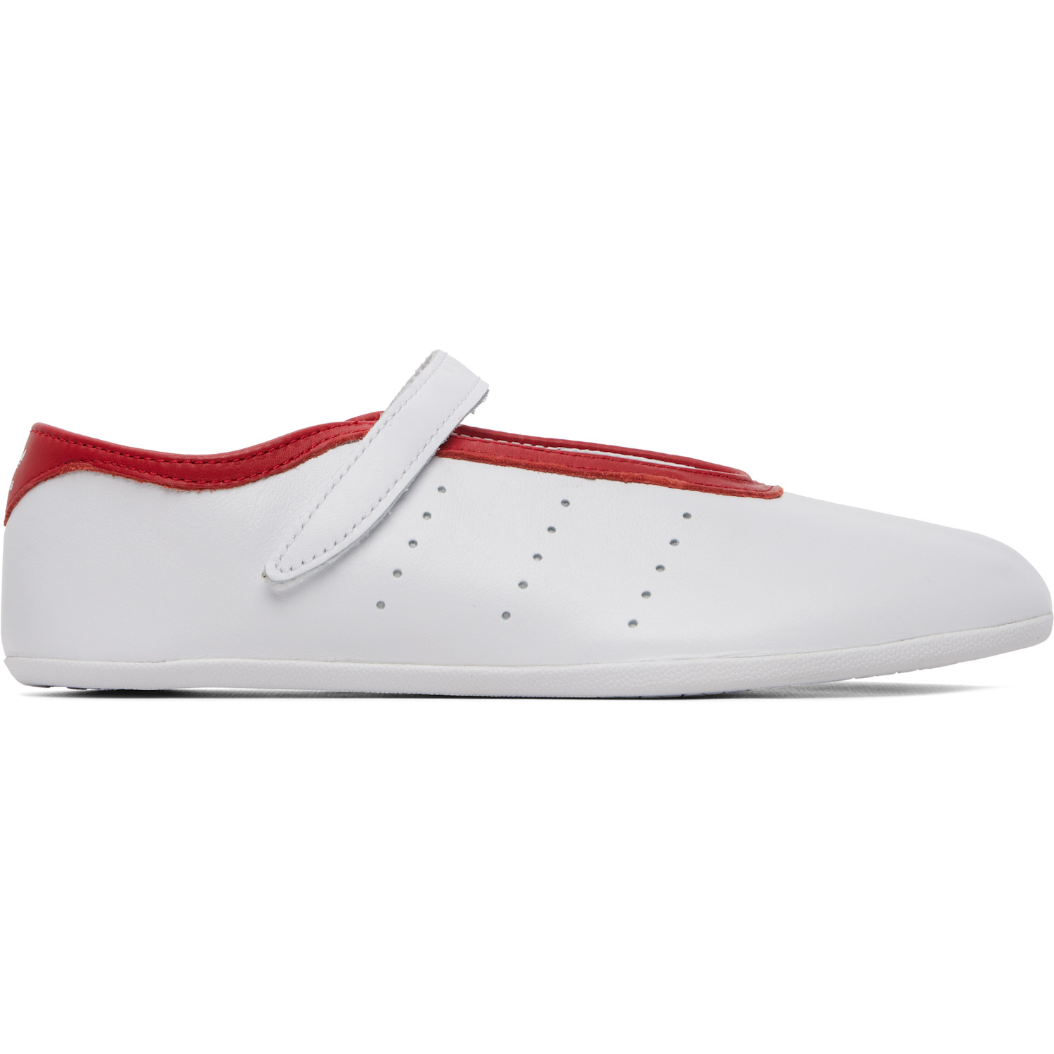 White Stan Smith Lo Ballerina Flats