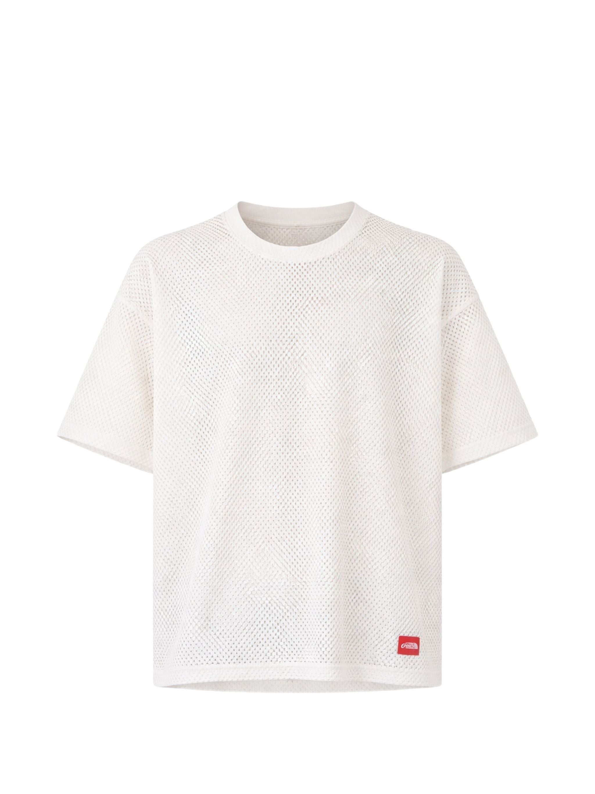 Men's Red Box Mesh T-Shirt