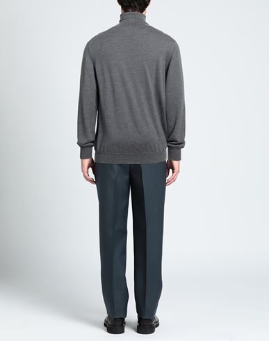 Man Turtleneck Lead Size 46 Virgin Wool