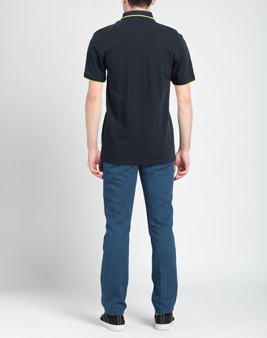 Man Polo shirt Midnight blue Size S Cotton