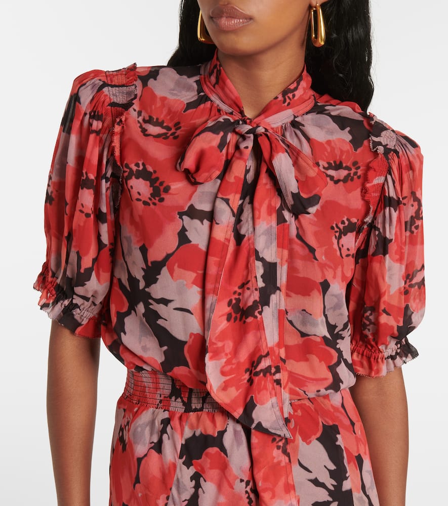 Polo Ralph Lauren Floral georgette midi dress