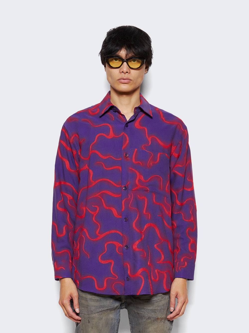 Embroidered Jacquard Shirt