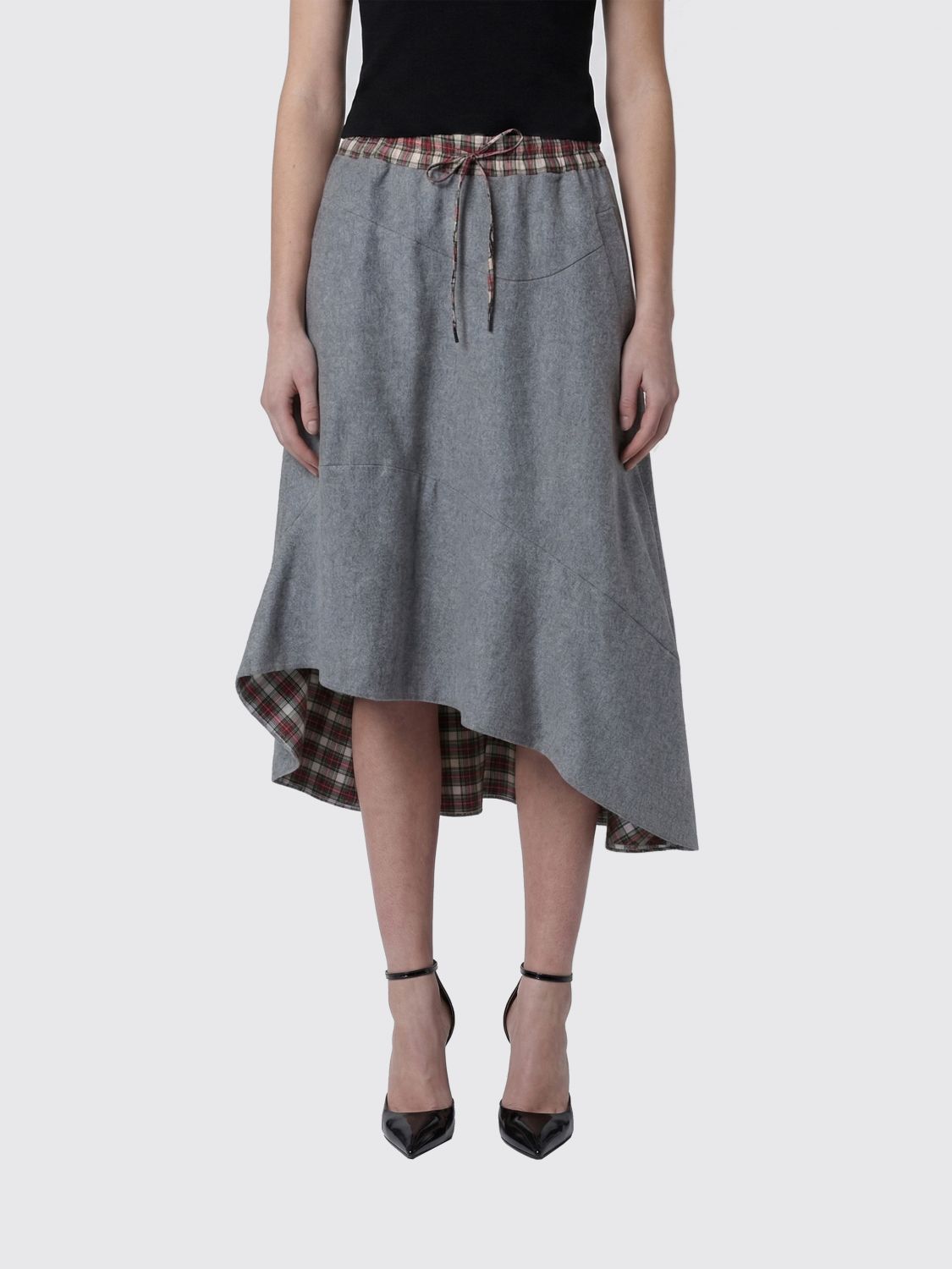 Skirt Woman color Grey