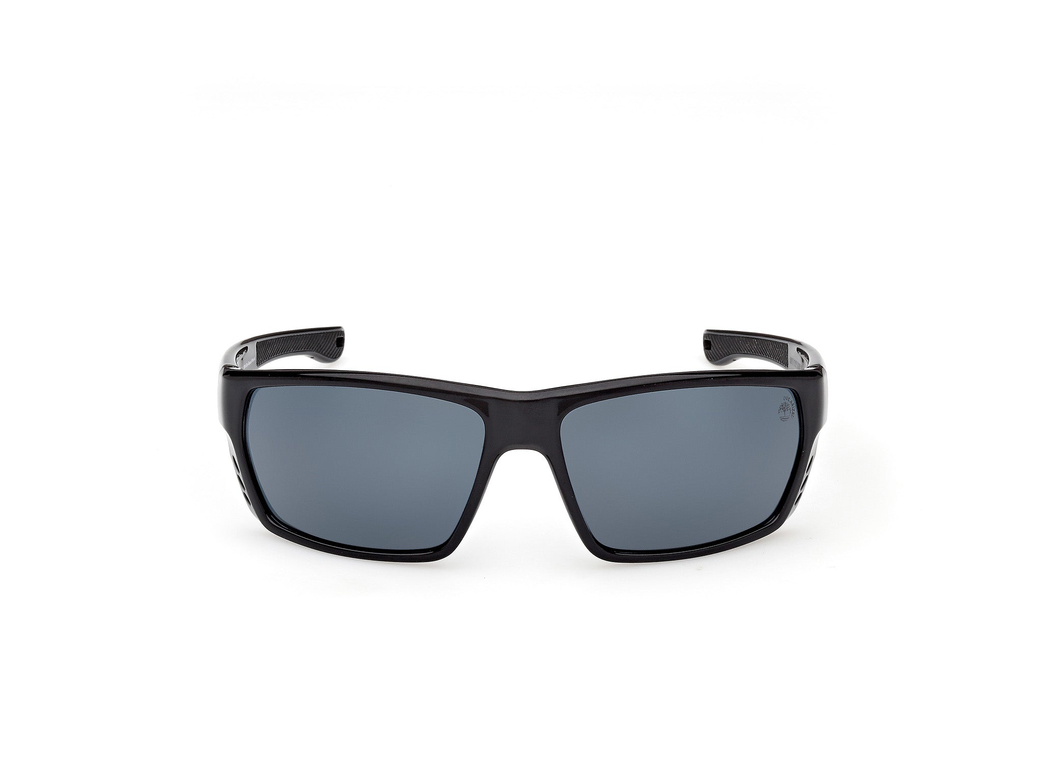 Timberland Man Timberland TB00002 05D Sunglasses Injected Black Blue Squared Polarized