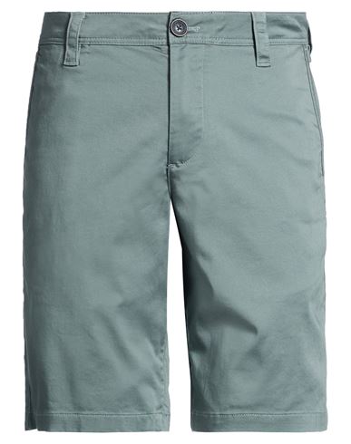 Man Shorts & Bermuda Shorts Deep teal Size 28 Cotton, Polyester, Elastane