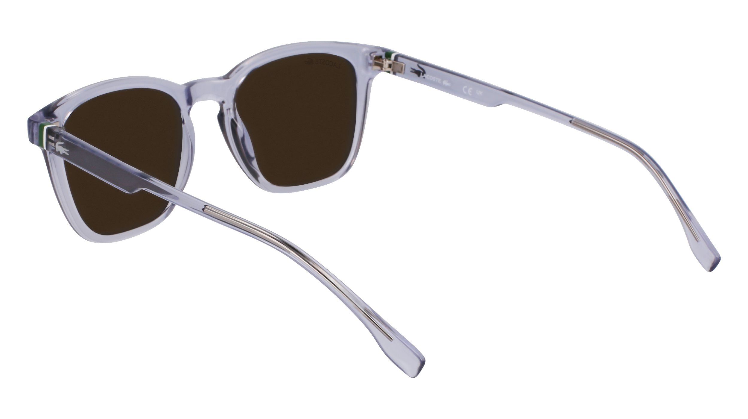 Lacoste Man Lacoste L6040S 035 Sunglasses Bio-inject Grey Squared Norma