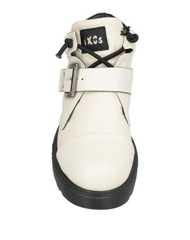Woman Ankle boots Ivory Size 9 Leather