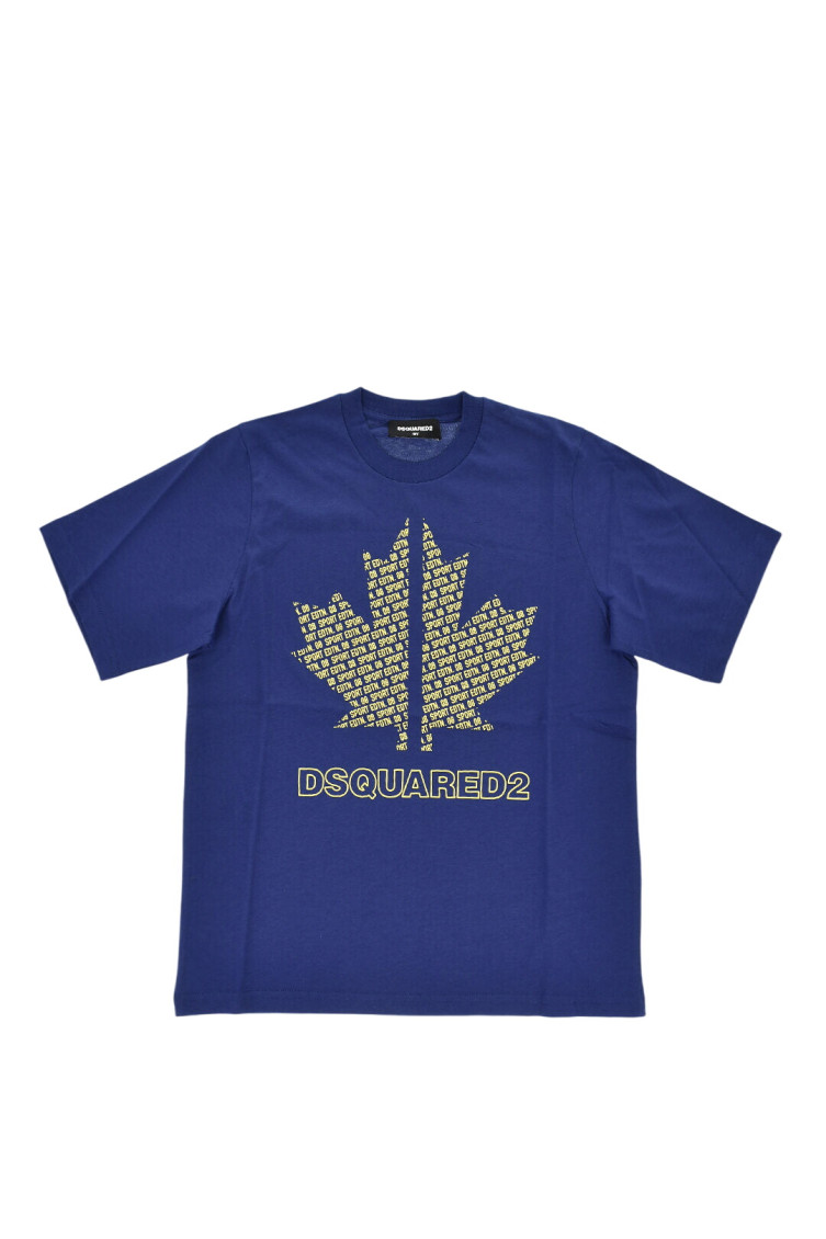 Boys Blue Graphic T-Shirt