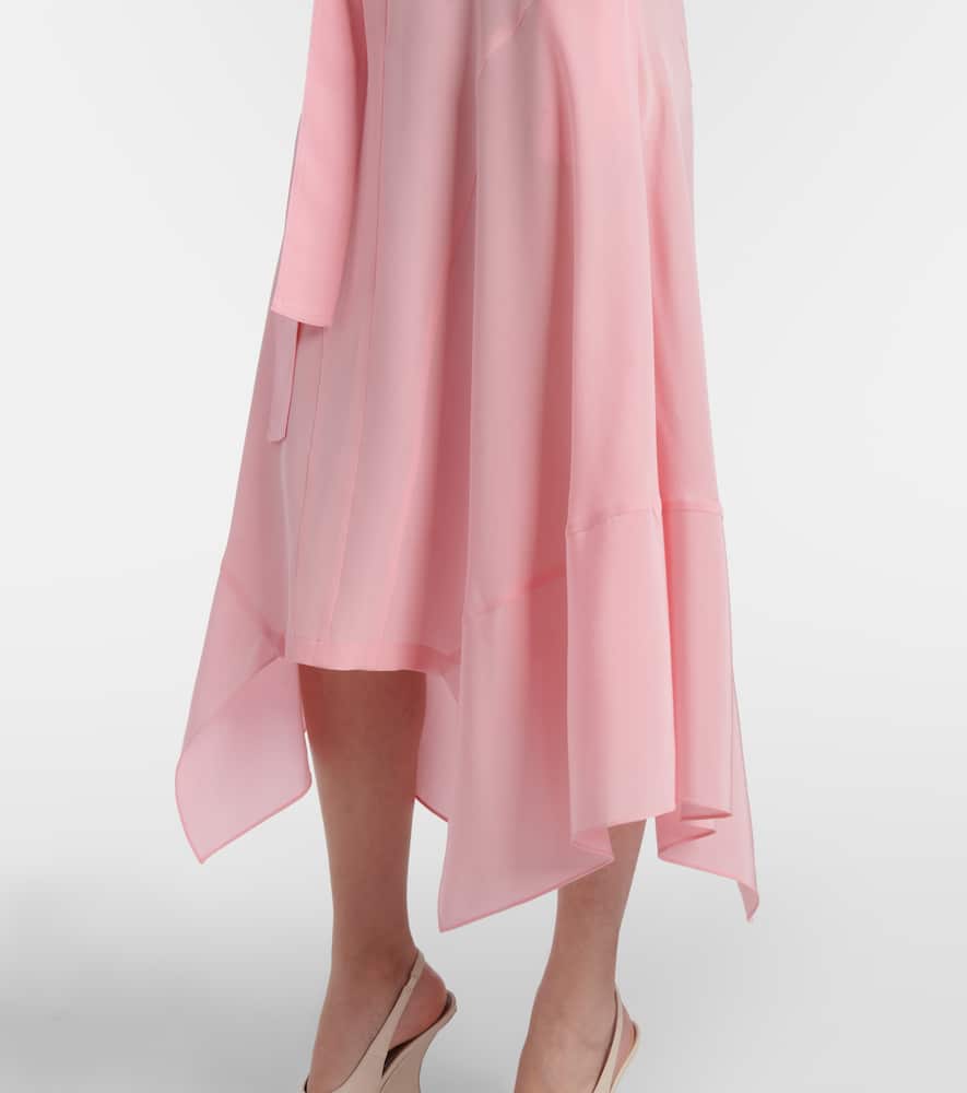 Iconic silk midi dress