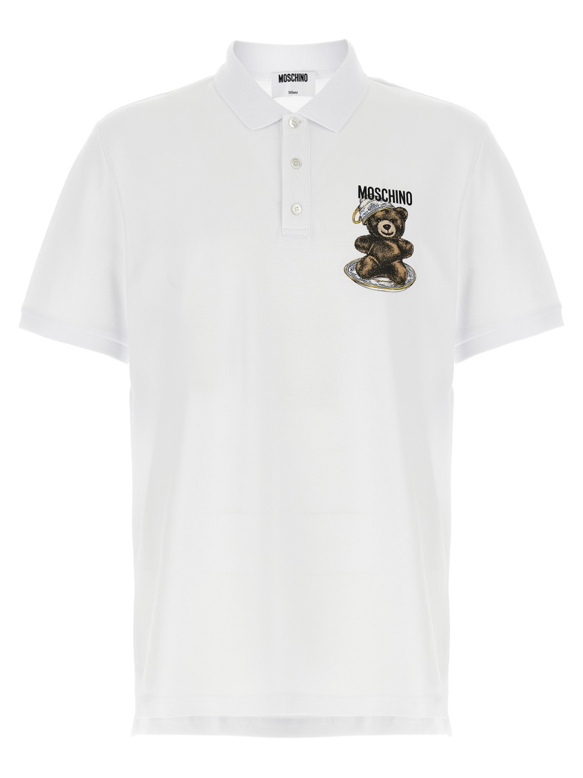 White Press polo shirt