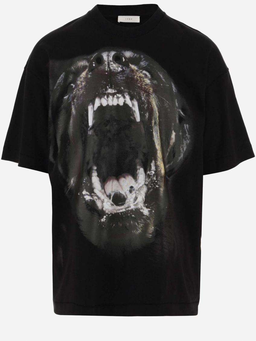 Cotton T-shirt With Print