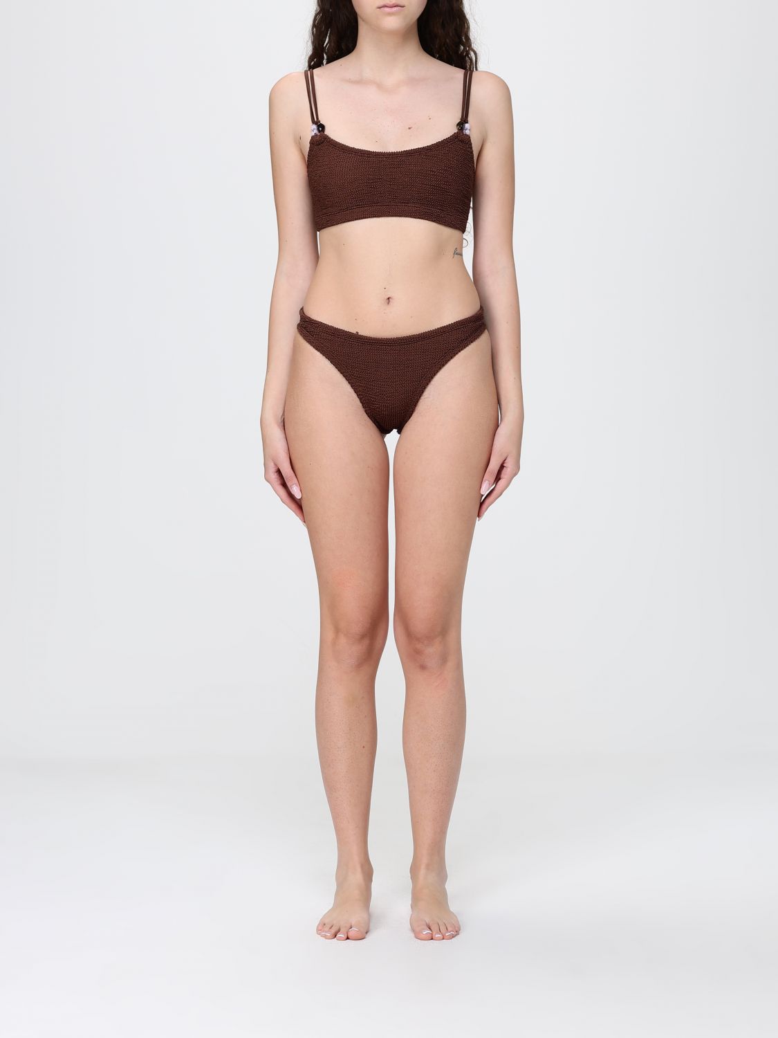 Swimsuit Woman color Brown