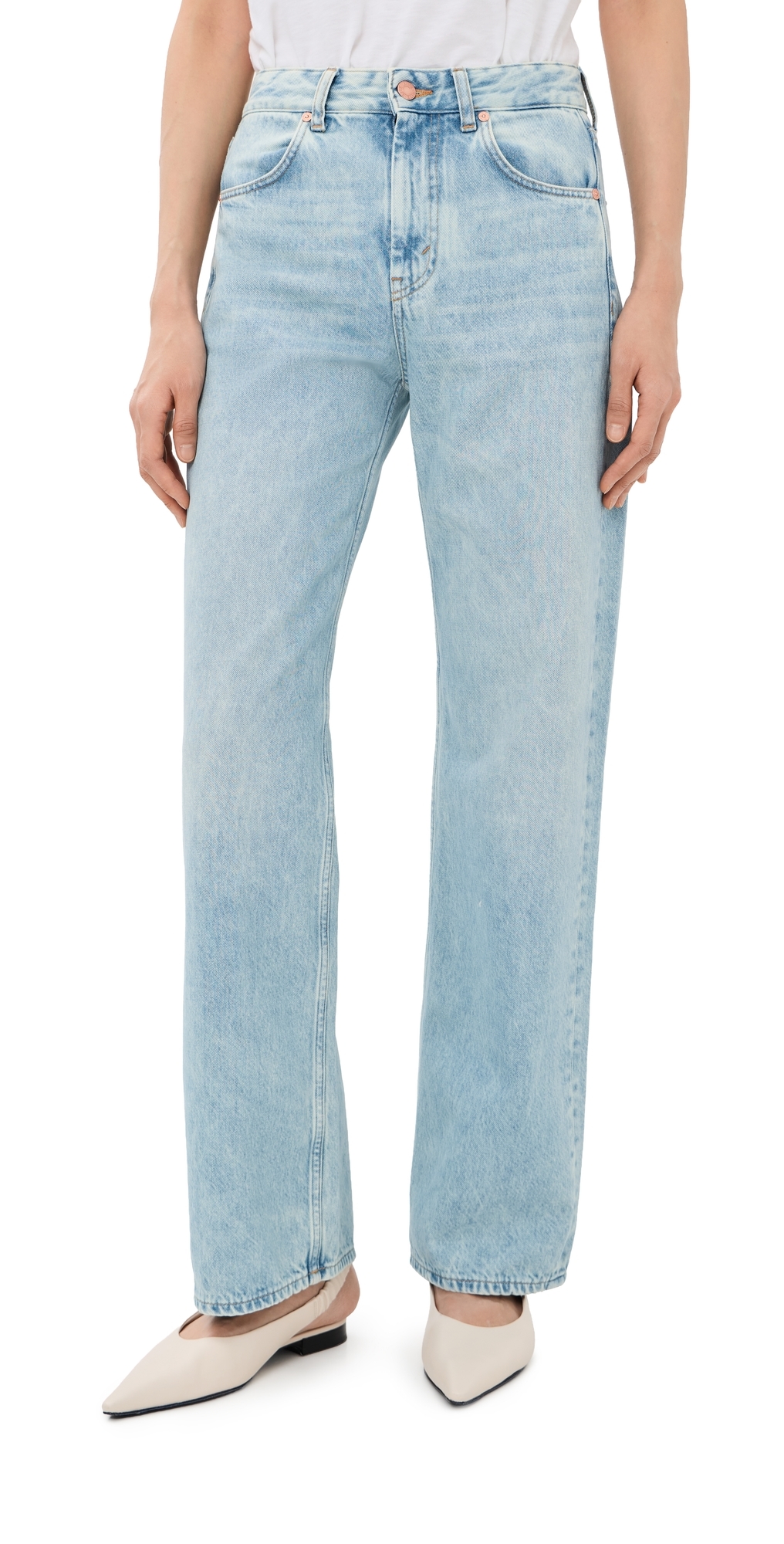 Ease Cotton Denim Jeans BRUSHED LIGHT BLUE