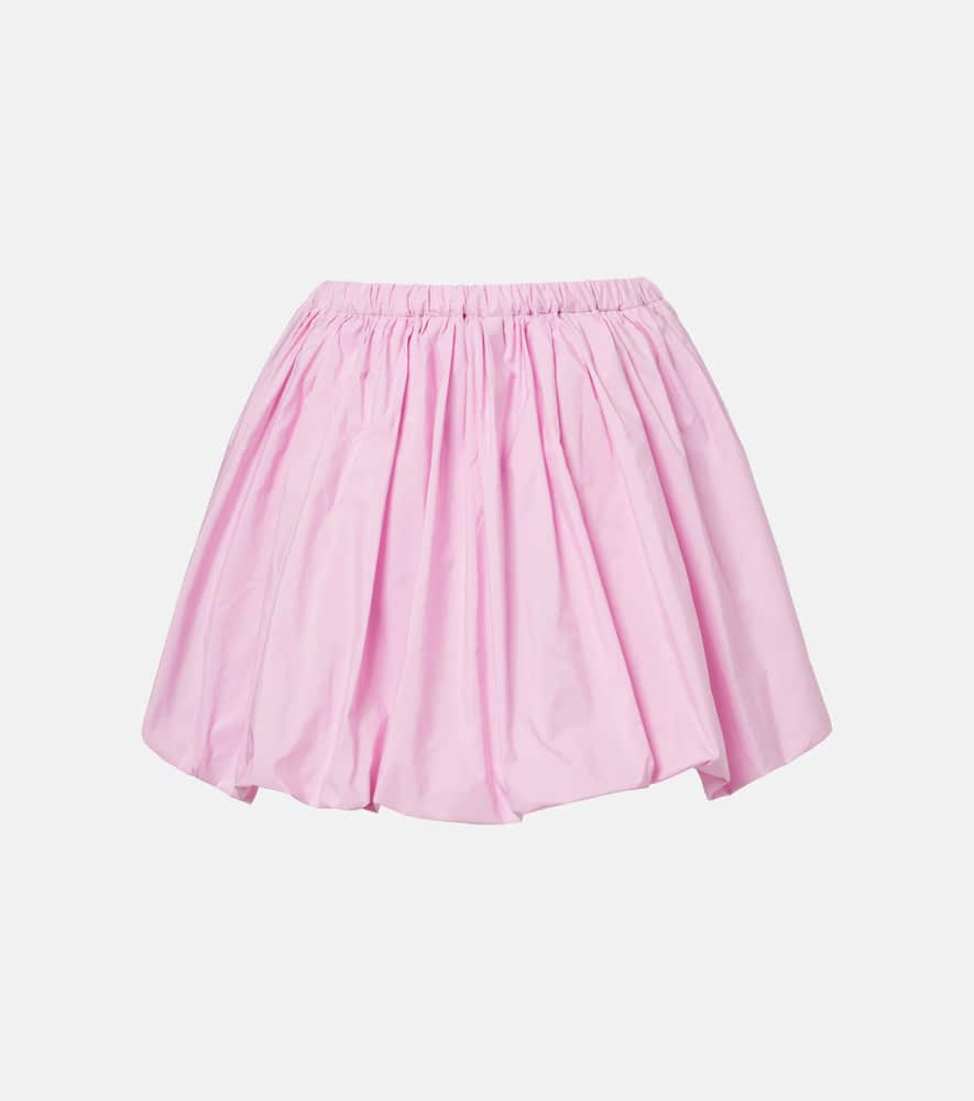 Gathered miniskirt