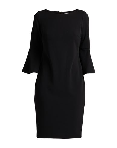Woman Mini dress Black Size 6 Polyester, Elastane