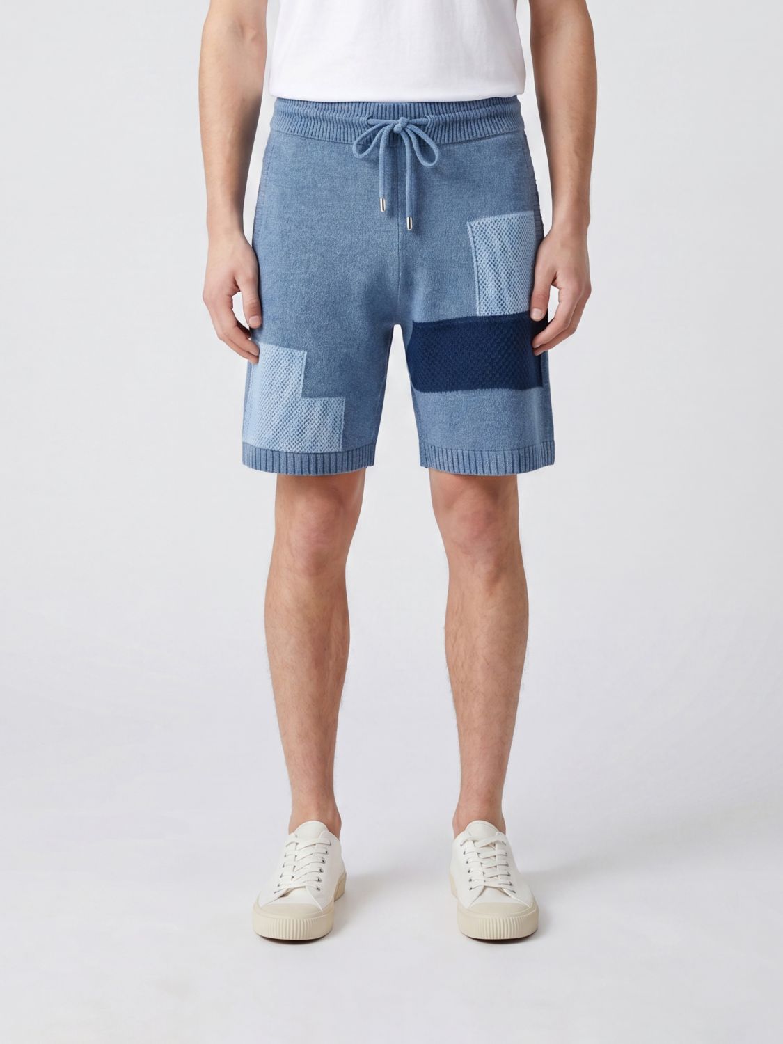 Shorts Men color Denim