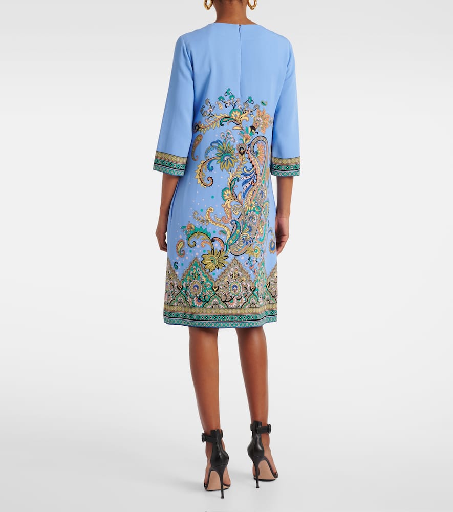 Paisley minidress