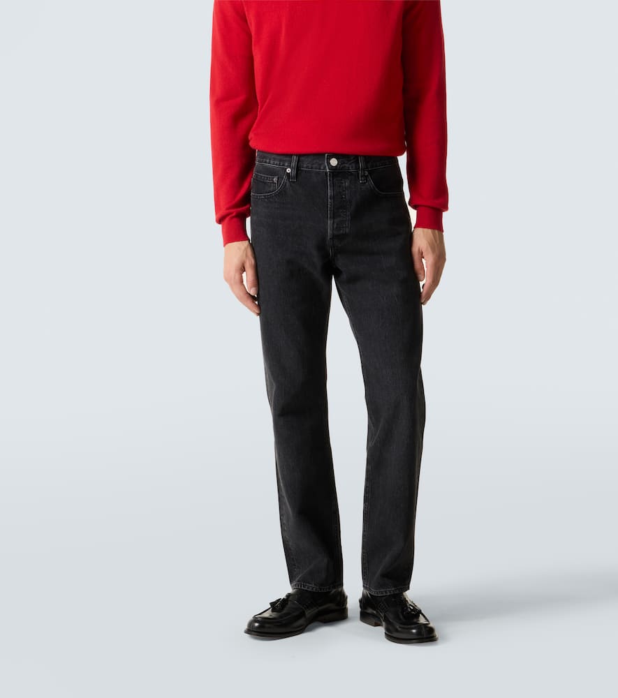 The Straight mid-rise straight jeans