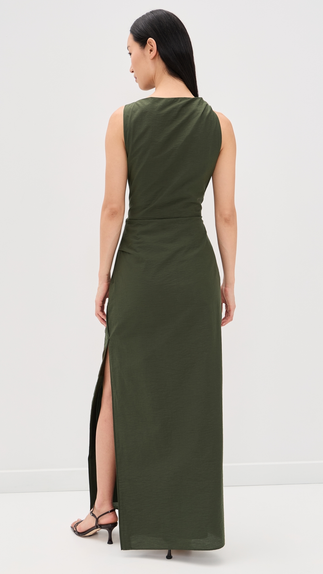 Sorel Maxi Dress Dark Olive