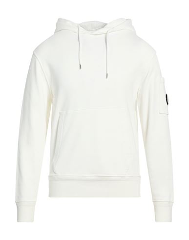 C. p. Company Man Sweatshirt White Size 3XL Cotton