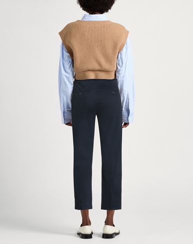 Dondup Woman Pants Midnight blue Size 25 Cotton, Elastane