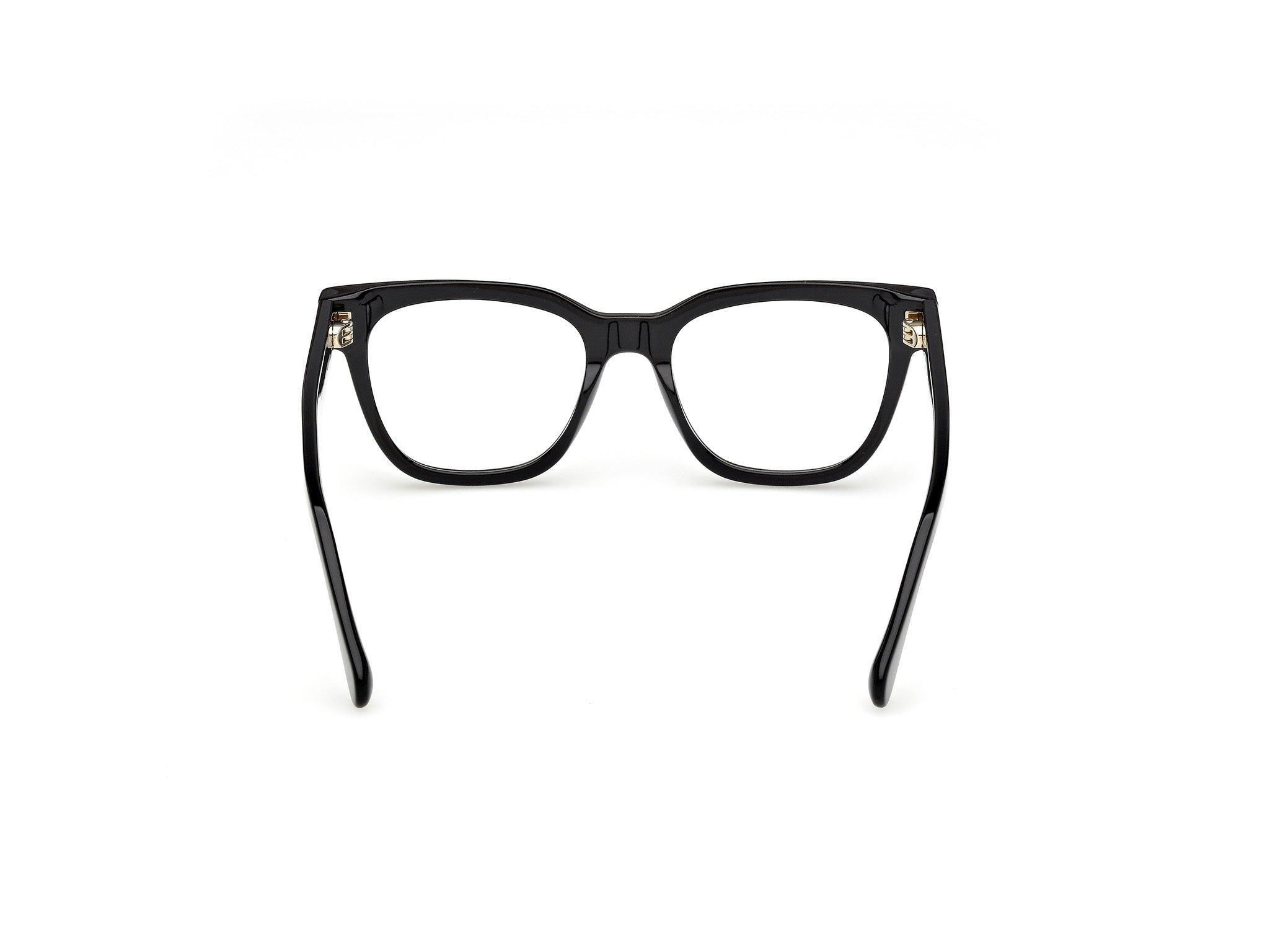 MAX&Co Mujer MAX&Co MO5187 001 Monturas ópticas Acetato Negro Cuadrada Norma