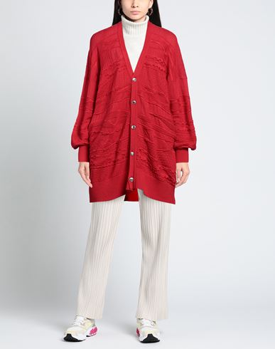 Woman Cardigan Red