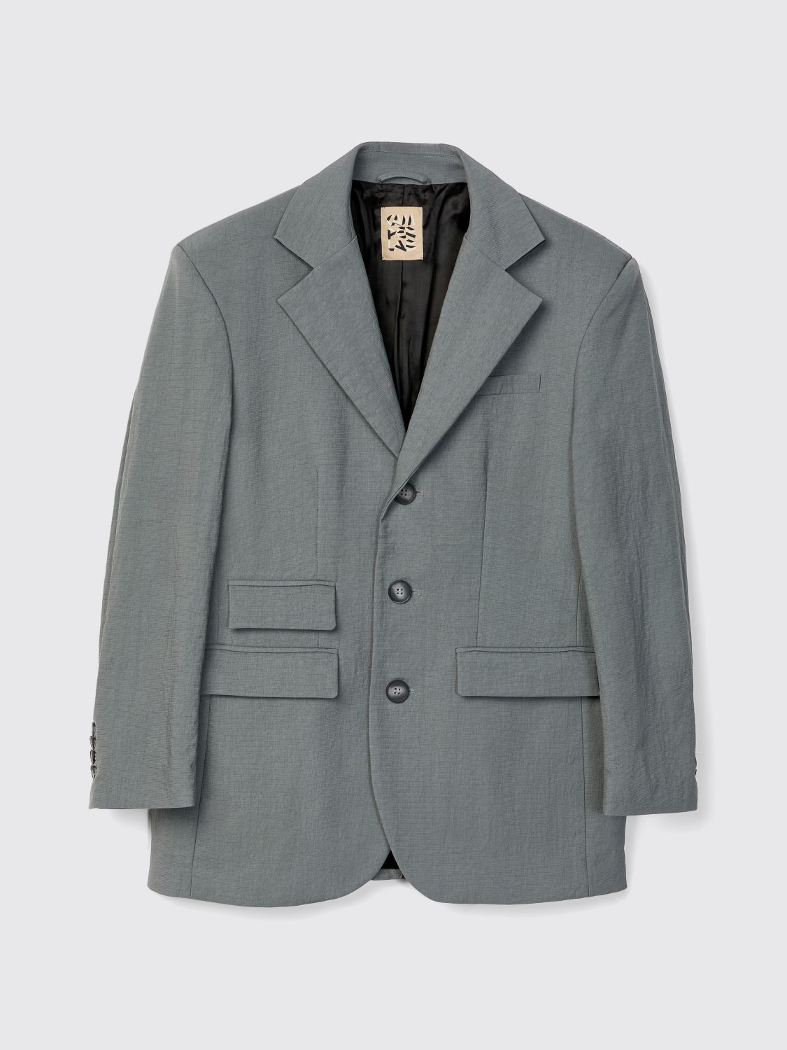 Blazer Men color Grey