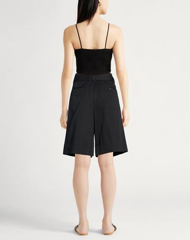 Woman Shorts & Bermuda Shorts Black Size XS Cotton