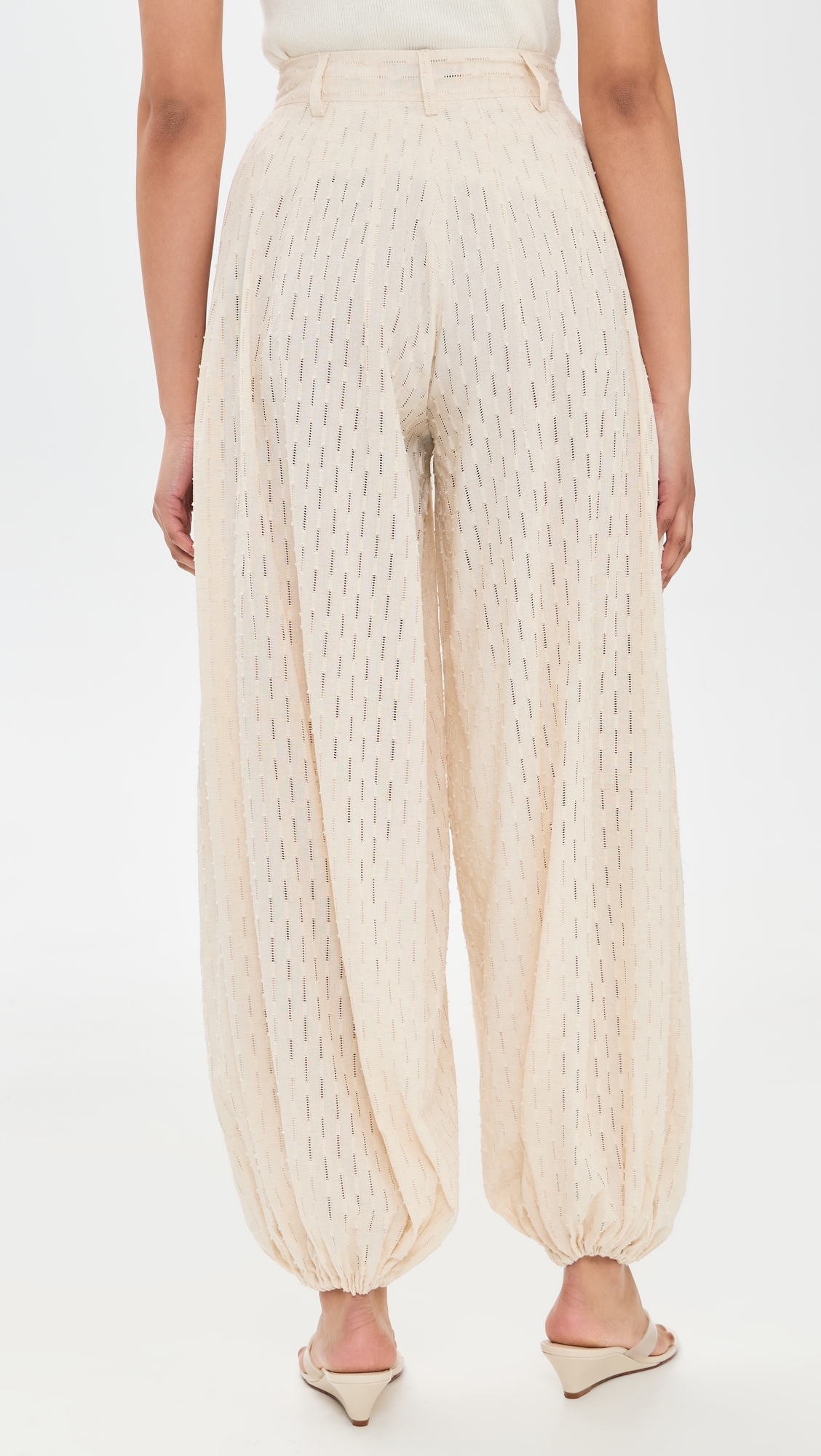 Dilan Lace Balloon Pants Butter