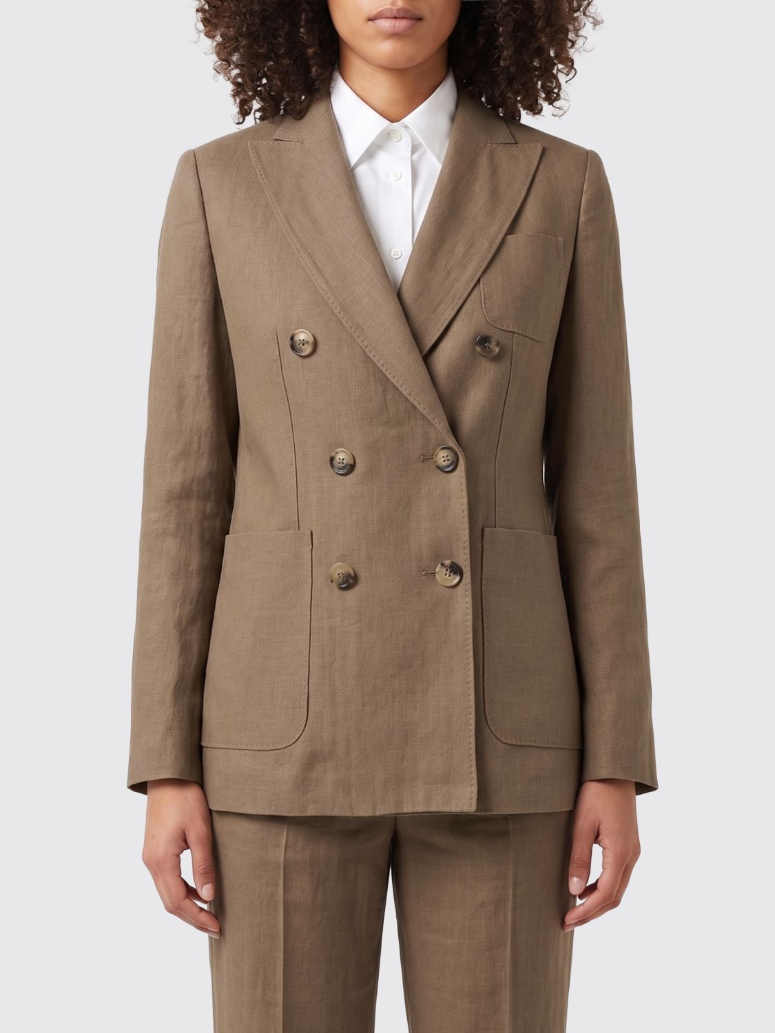 Jacket Woman color Brown