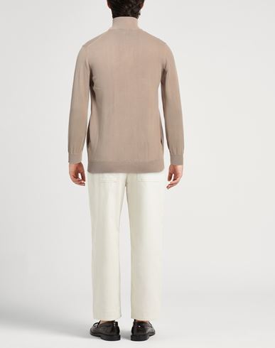 Alpha Studio Man Cardigan Beige Size 44 Cotton
