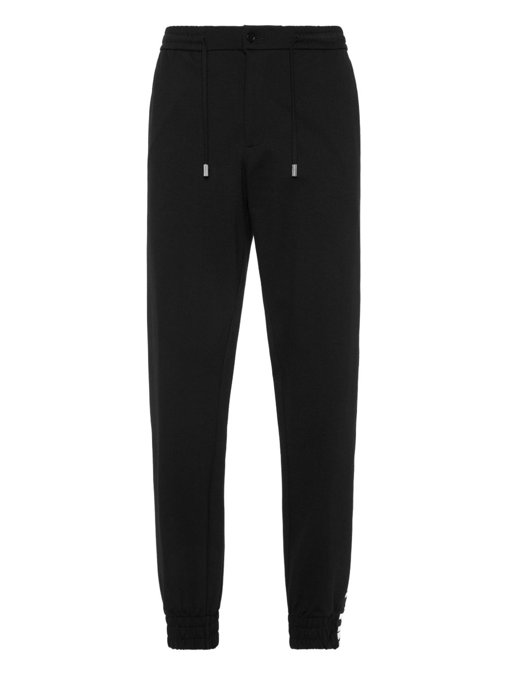 Logo-tape track pants - Black