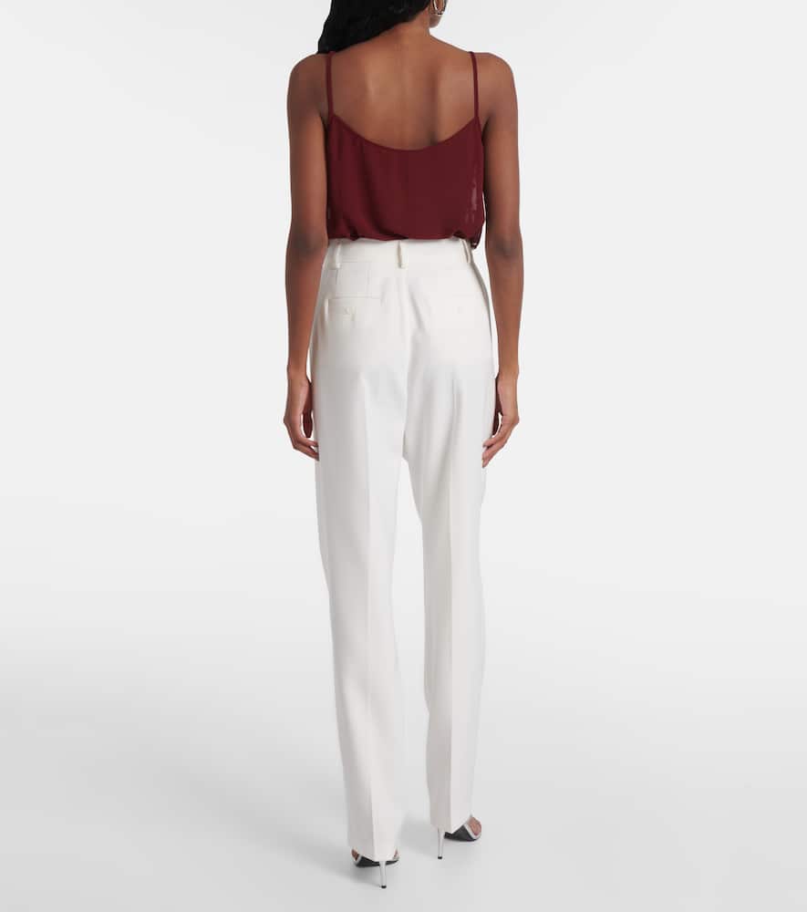 Bea high-rise straight pants