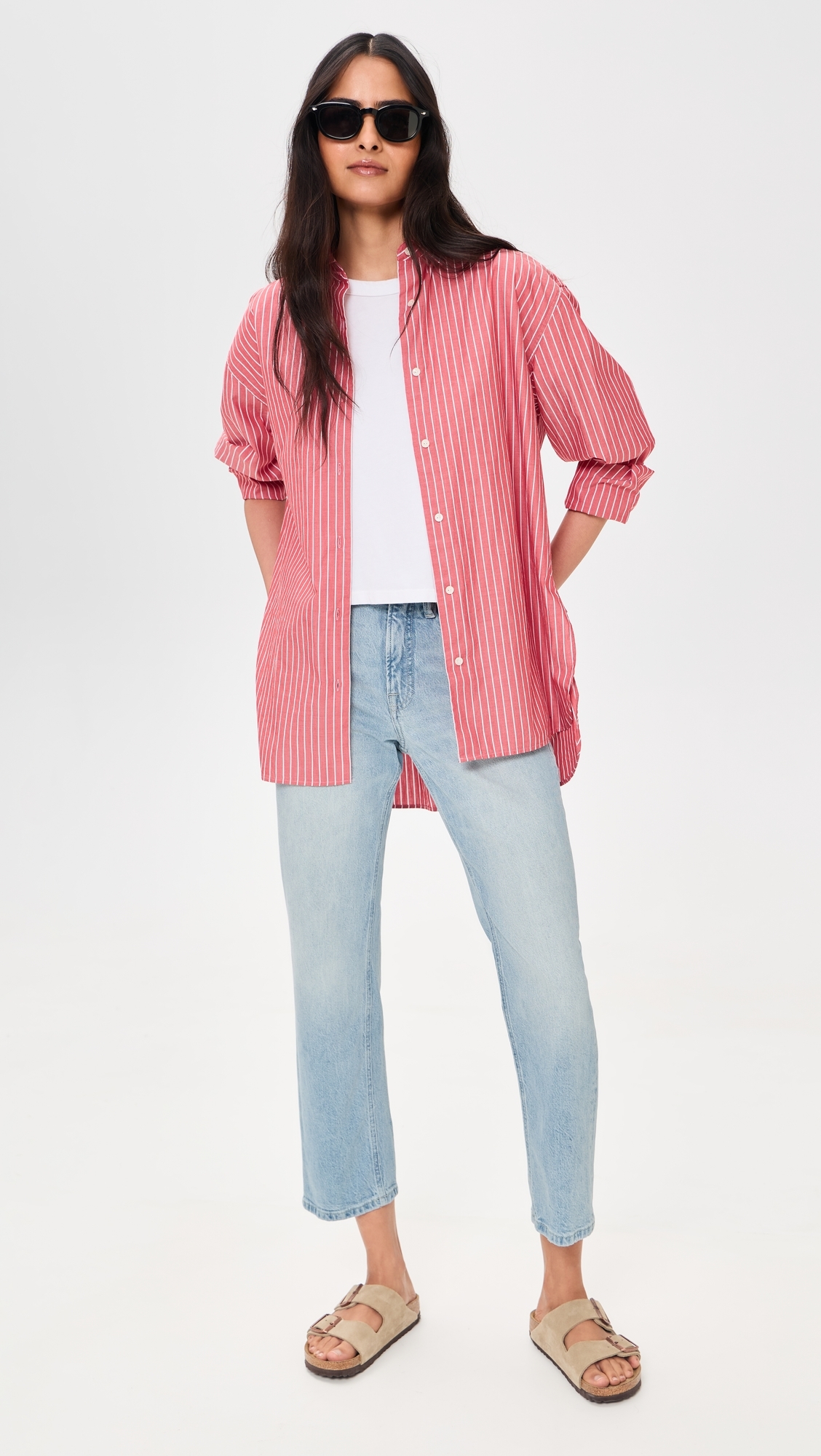 Good Icon Straight Ankle Jeans Indigo1137
