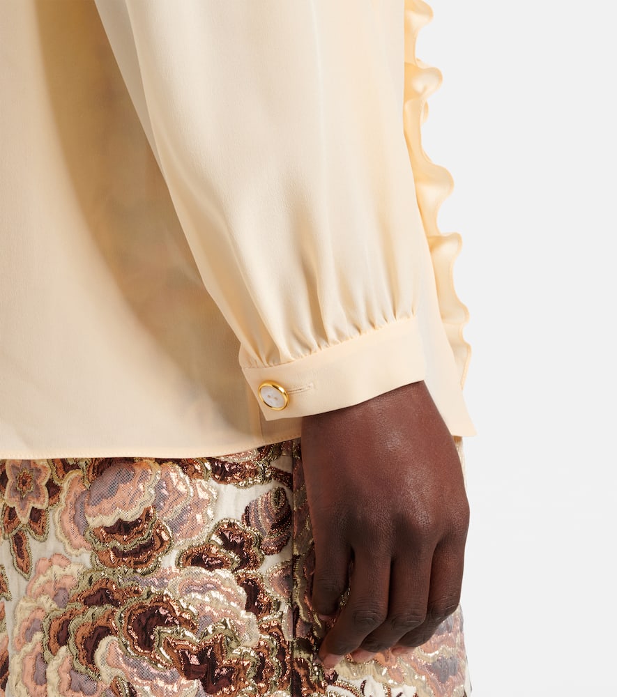 Crêpe de chine shirt