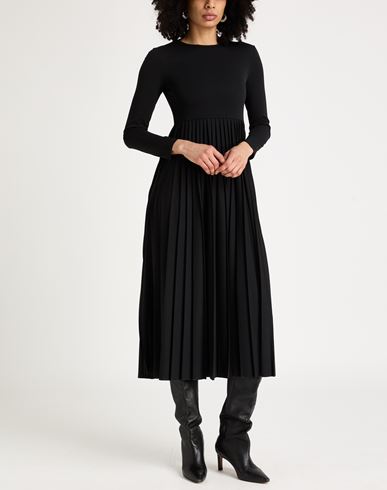 Woman Midi dress Black Size XS Polyester